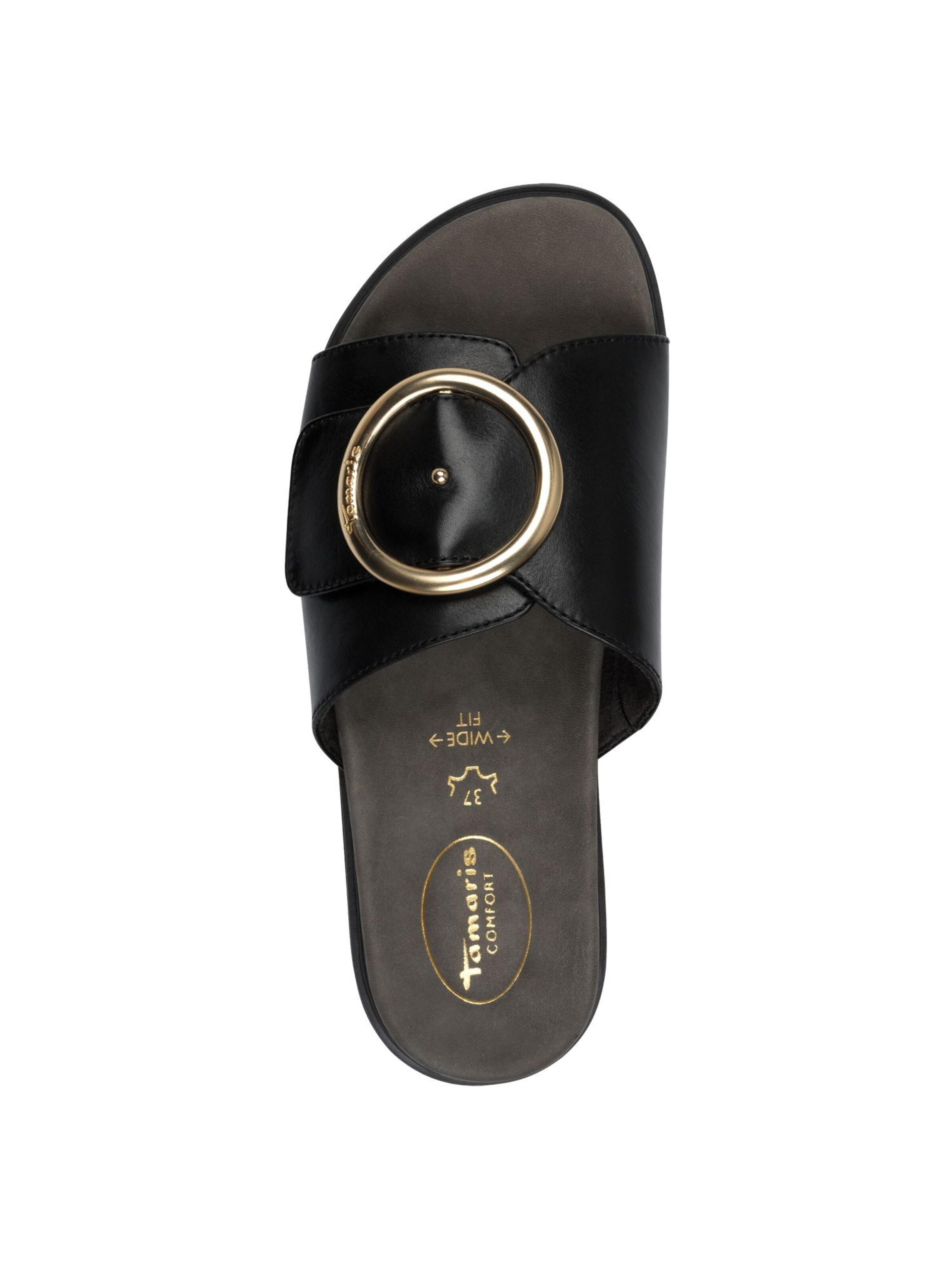 Tamaris Mules in Black