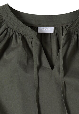 CECIL Bluse in Grün