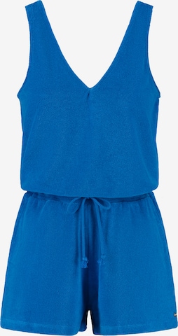 Shiwi Jumpsuit 'FIJI TOWELING' i blå: forside