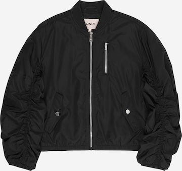 Veste mi-saison ONLY GIRLS en noir : devant