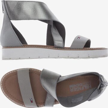 Tommy Jeans Sandals & High-Heeled Sandals in 37 in Grey: front