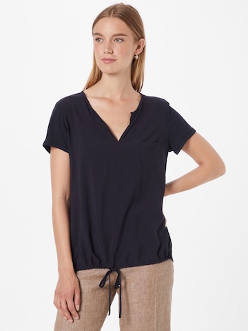 OPUS Bluse 'Faleria' i sort: forside