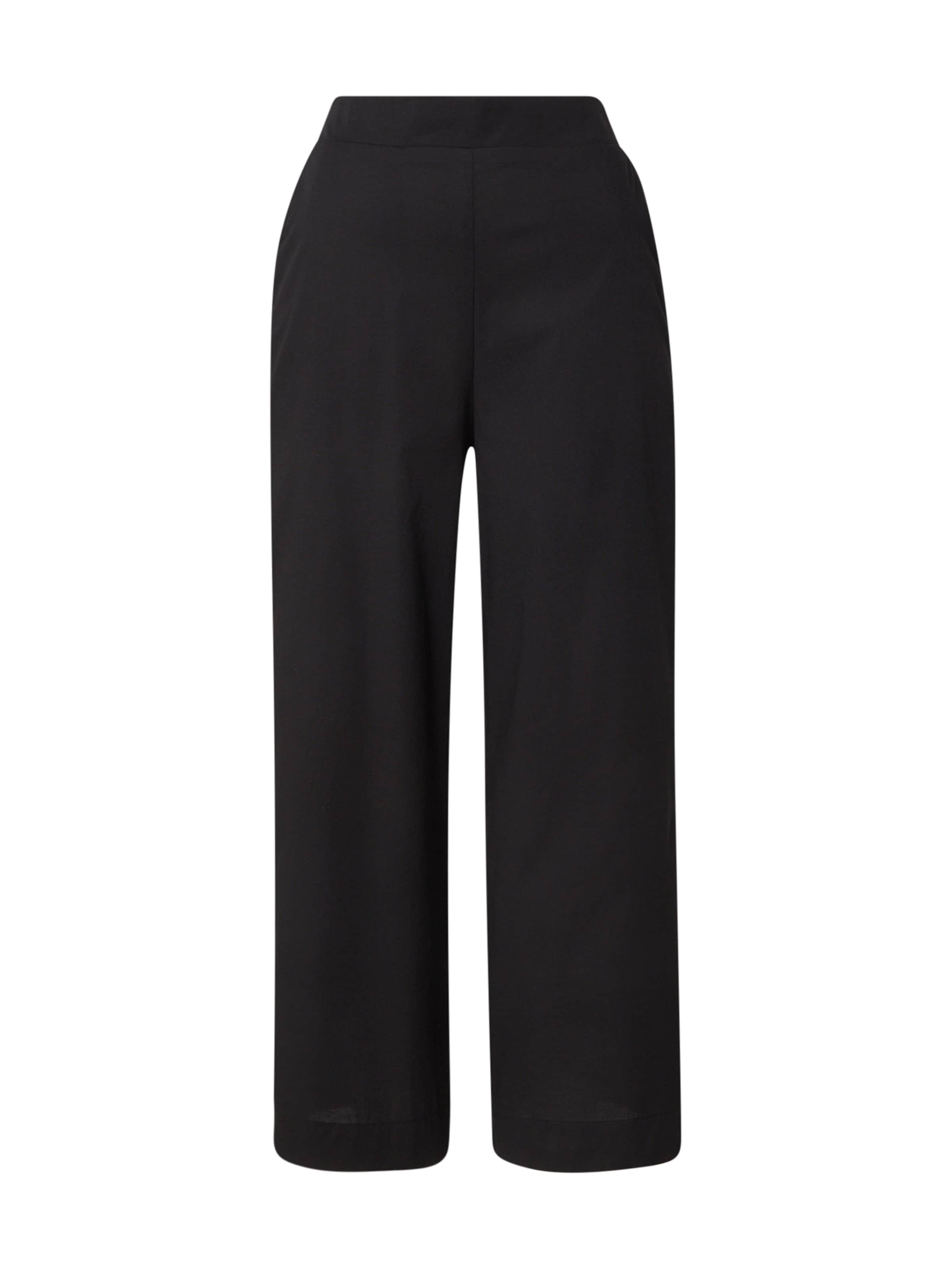 MORE & MORE Широкий Штаны в Черный: спереди