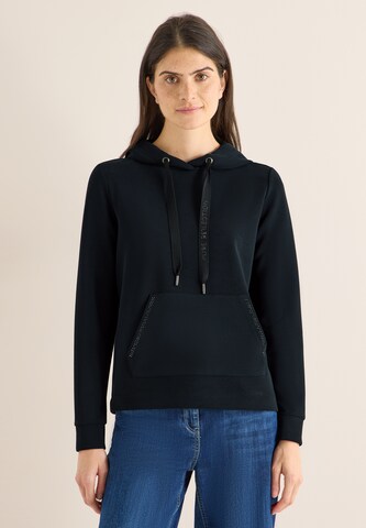 CECIL Sweatshirt in Black: front