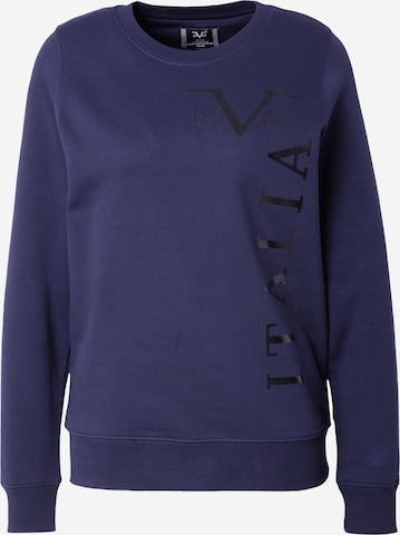 19V69 ITALIA Sweatshirt in Blue: front