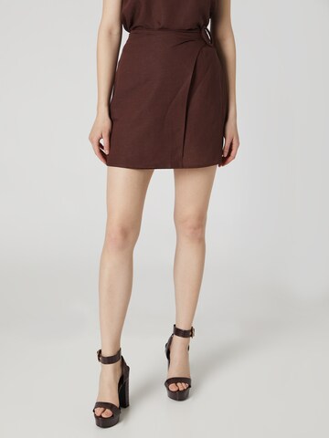 Guido Maria Kretschmer Women Skirt 'Leonique ' in Brown: front