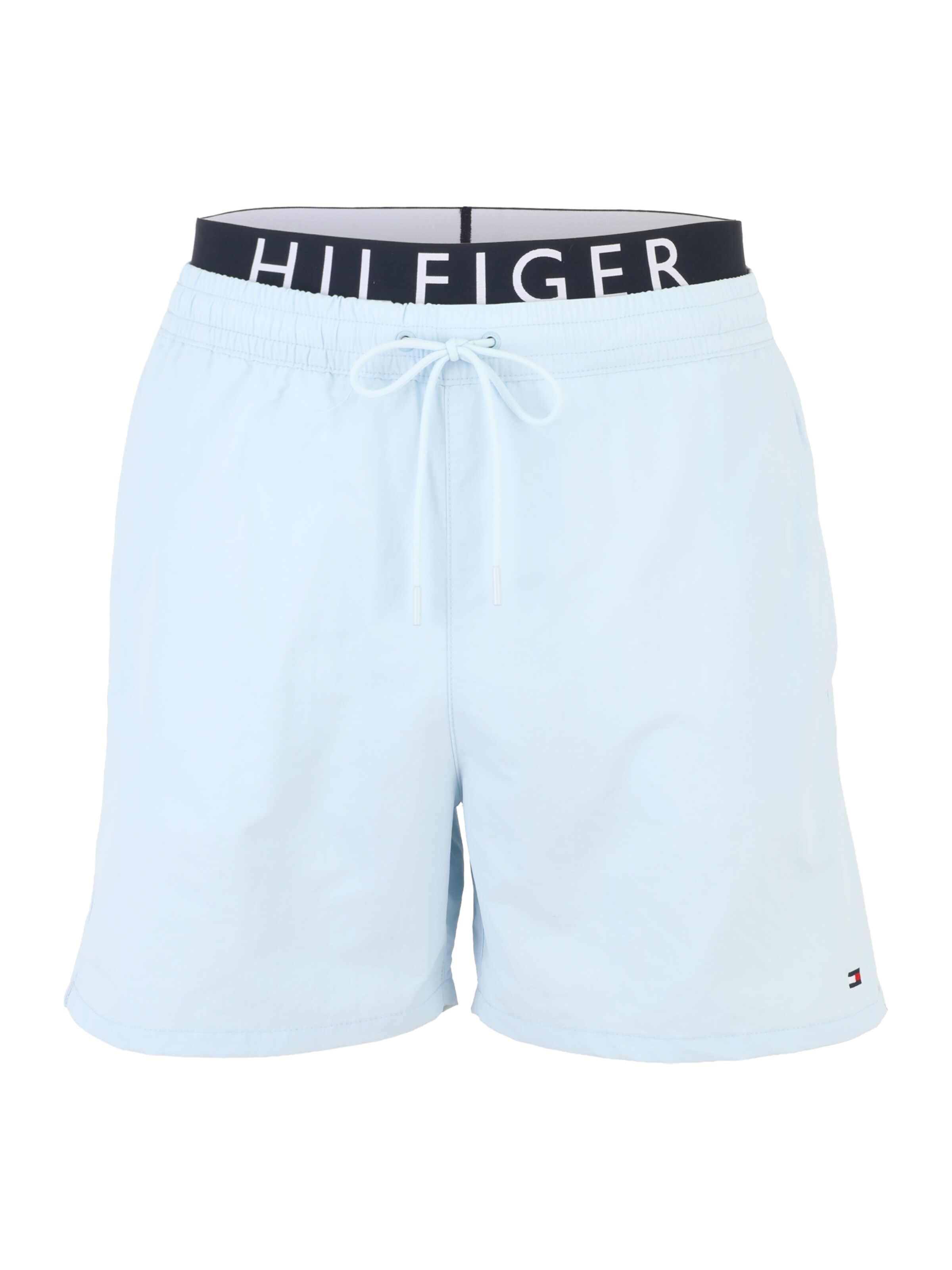 Tommy Hilfiger Underwear Ujumispüksid pastellsinine / must / valge, Tootevaade