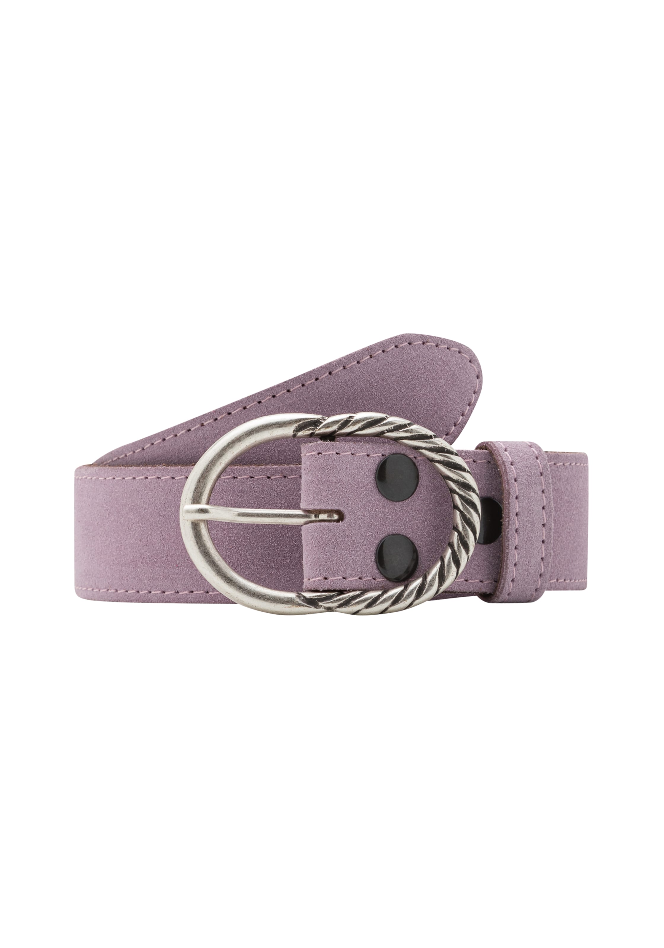 RETTUNGSRING by showroom 019° Gürtel 'Alaska' in Lila: Vorderseite