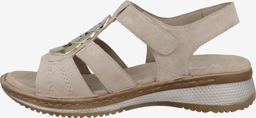 ARA T-Bar Sandals in Beige