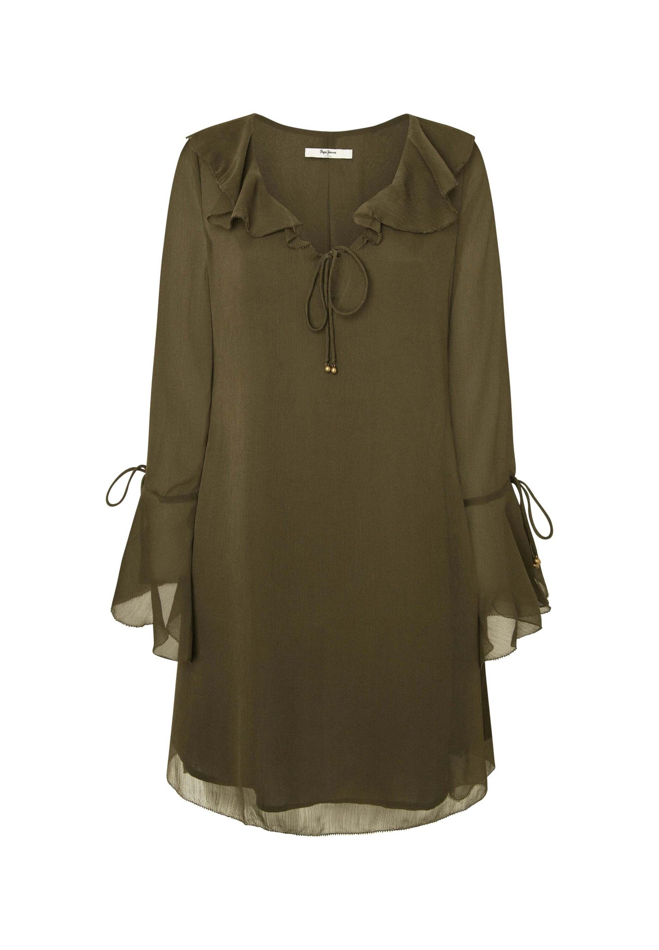 Pepe Jeans Dress 'RESPECT' in Green: front