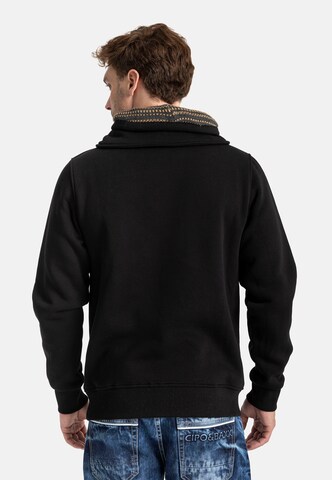 CIPO & BAXX Sweatshirt in Black