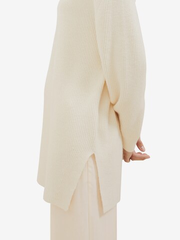 TOM TAILOR Pullover in Beige