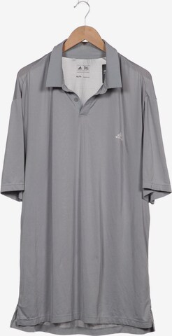 ADIDAS PERFORMANCE Poloshirt XL in Grau: predná strana