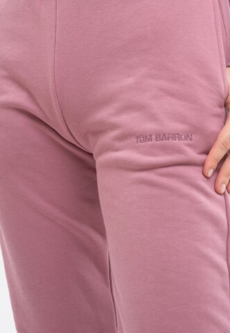 Tom Barron Freizeitanzug WOMEN OVERSIZE FIT SWEATSHIRT AND PANTS SETS in Pink