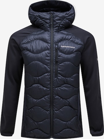 PEAK PERFORMANCE Athletic Jacket 'Helium' in Black: front