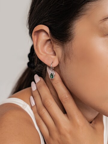 Hey Happiness Ohrringe 'May Birthstone' in Silber