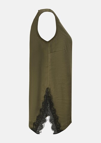 s.Oliver Blouse in Groen: zijkant