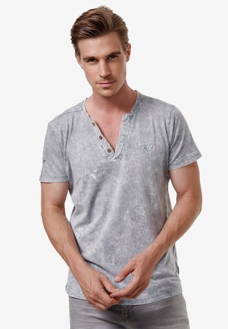 Rusty Neal Shirt in Grey: front