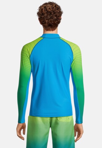BECO the world of aquasports Performance Shirt 'Gradient Dots' in Blue