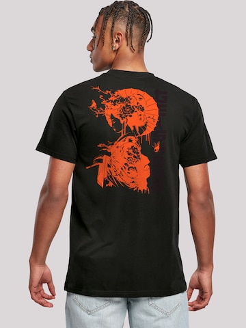 F4NT4STIC Shirt 'Geishora Japan Streetstyle' in Zwart: voorkant