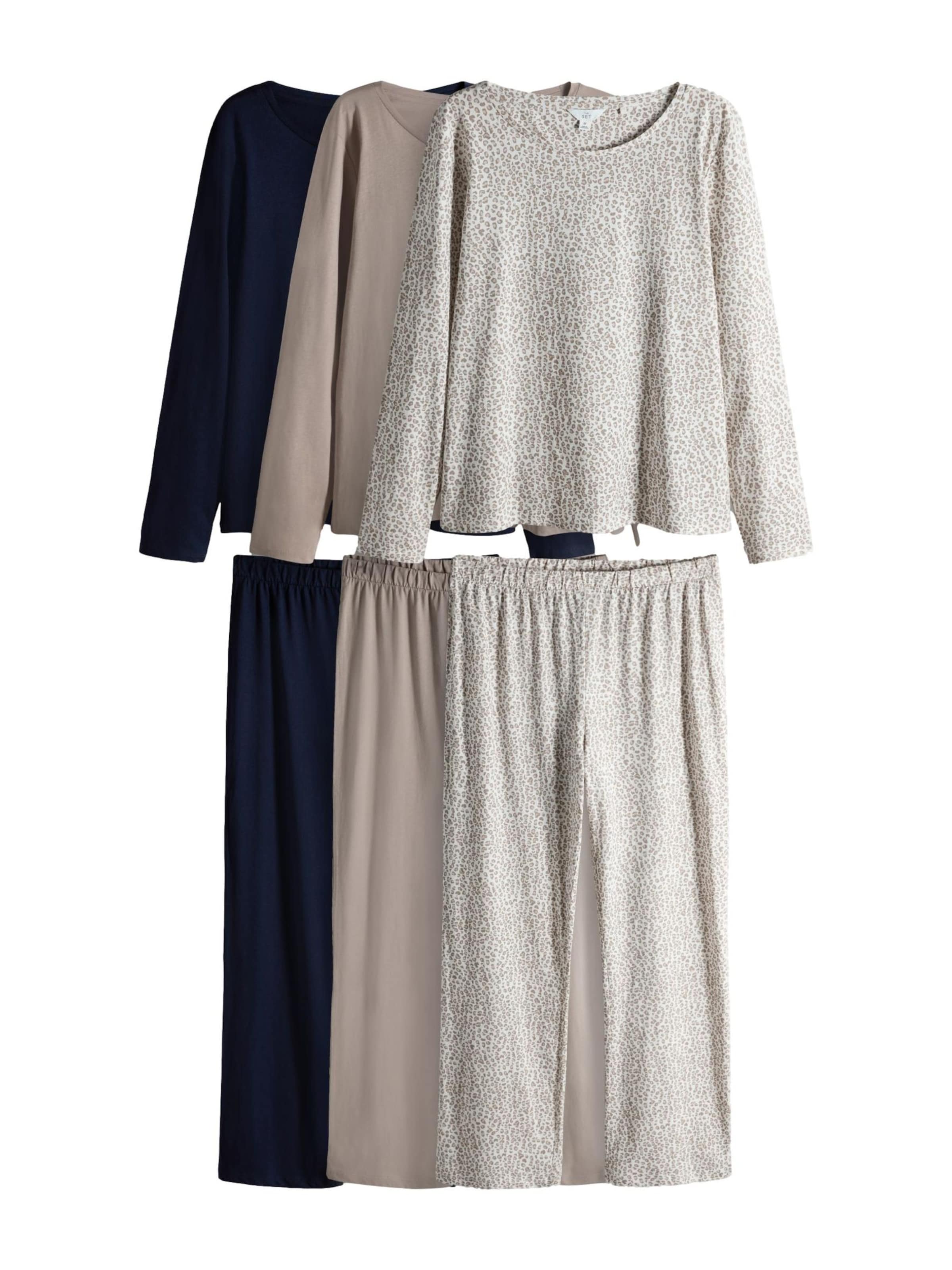 The Set Pizsama - kék: elől