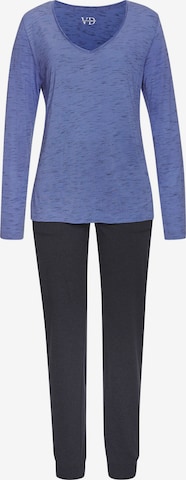 VIVANCE Pyjama in Lila: Vorderseite