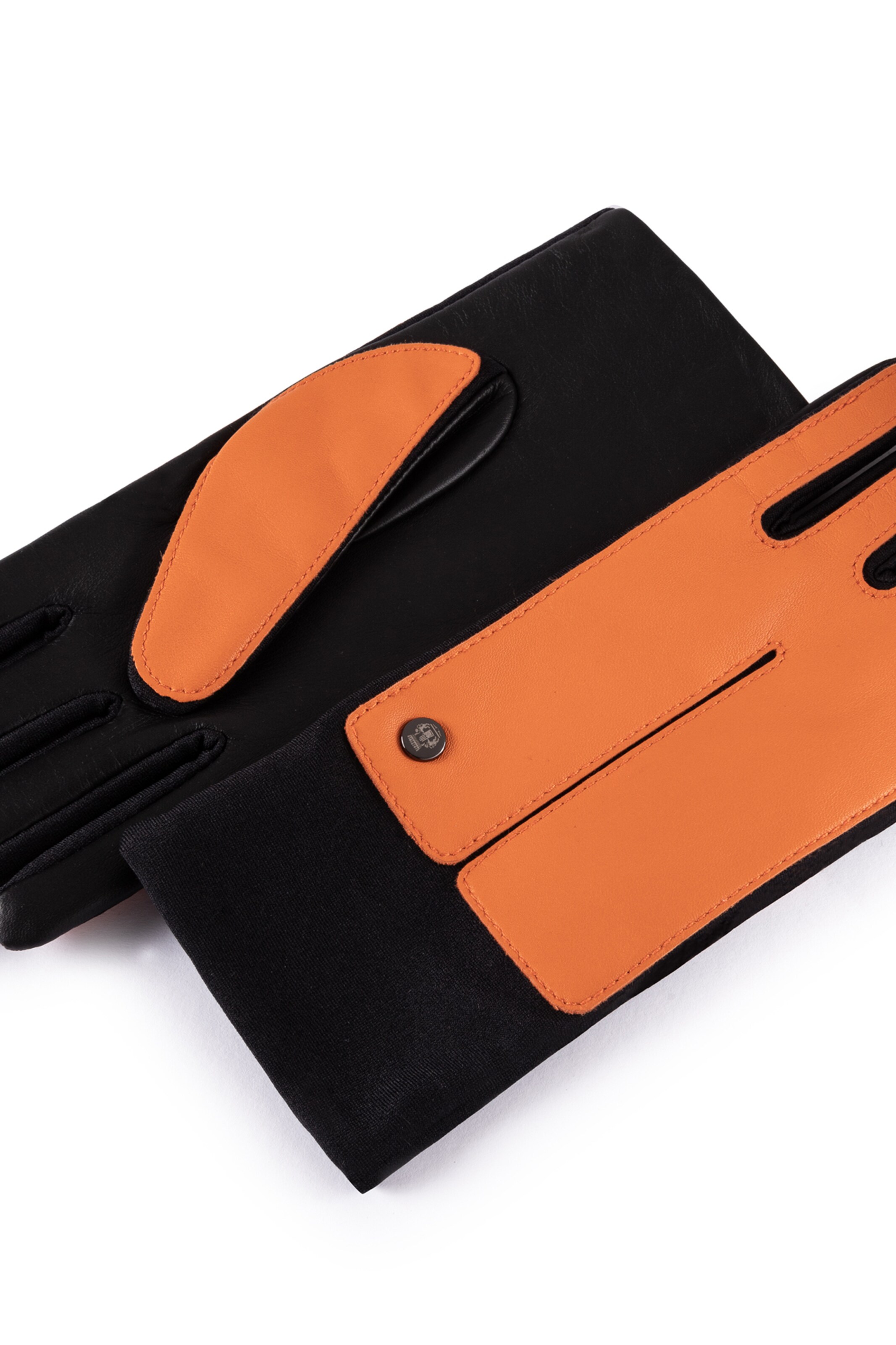 Mezzoguanti 'STOCKHOLM TOUCH' di Roeckl in arancione