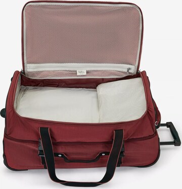 KIPLING - Mala de viagem 'TEAGAN M' em vermelho