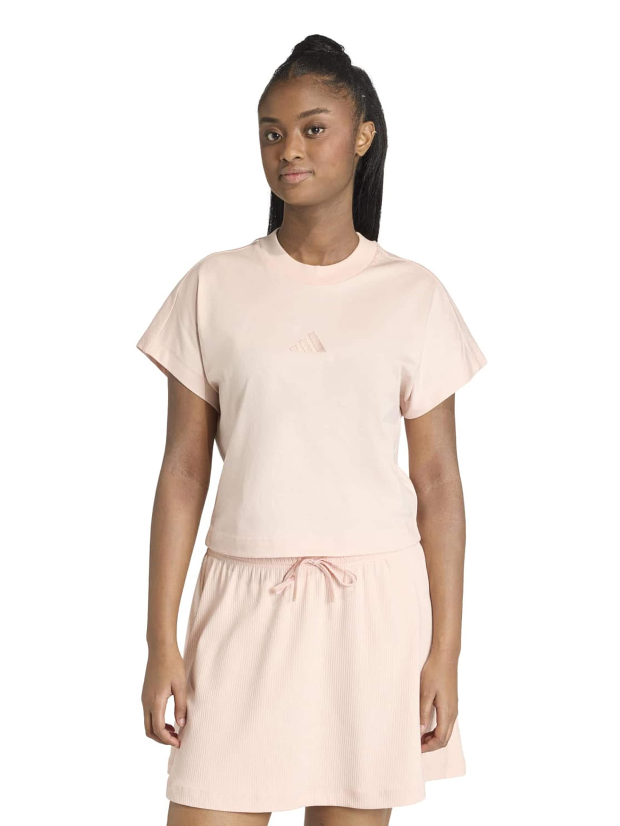 ADIDAS SPORTSWEAR Funkcionalna majica 'ALL SZN' | roza barva: sprednja stran