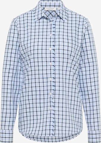 ETERNA Blouse ' REGULAR FIT ' in Blauw: voorkant
