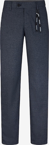 Coupe slim Pantalon chino ' Code ' STRELLSON en bleu : devant