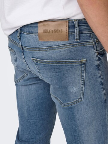 Only & Sons Regular Jeans 'Loom' i blå