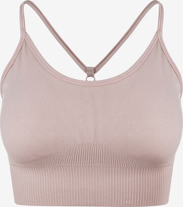 Athlecia Regular Sports Bra 'Foan' in Pink: front