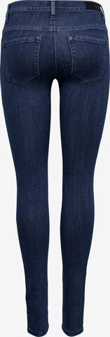 Only Petite Skinny Jeans 'Rain Life' in Blue