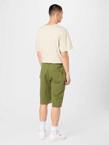 BLEND Regular Trousers in Green