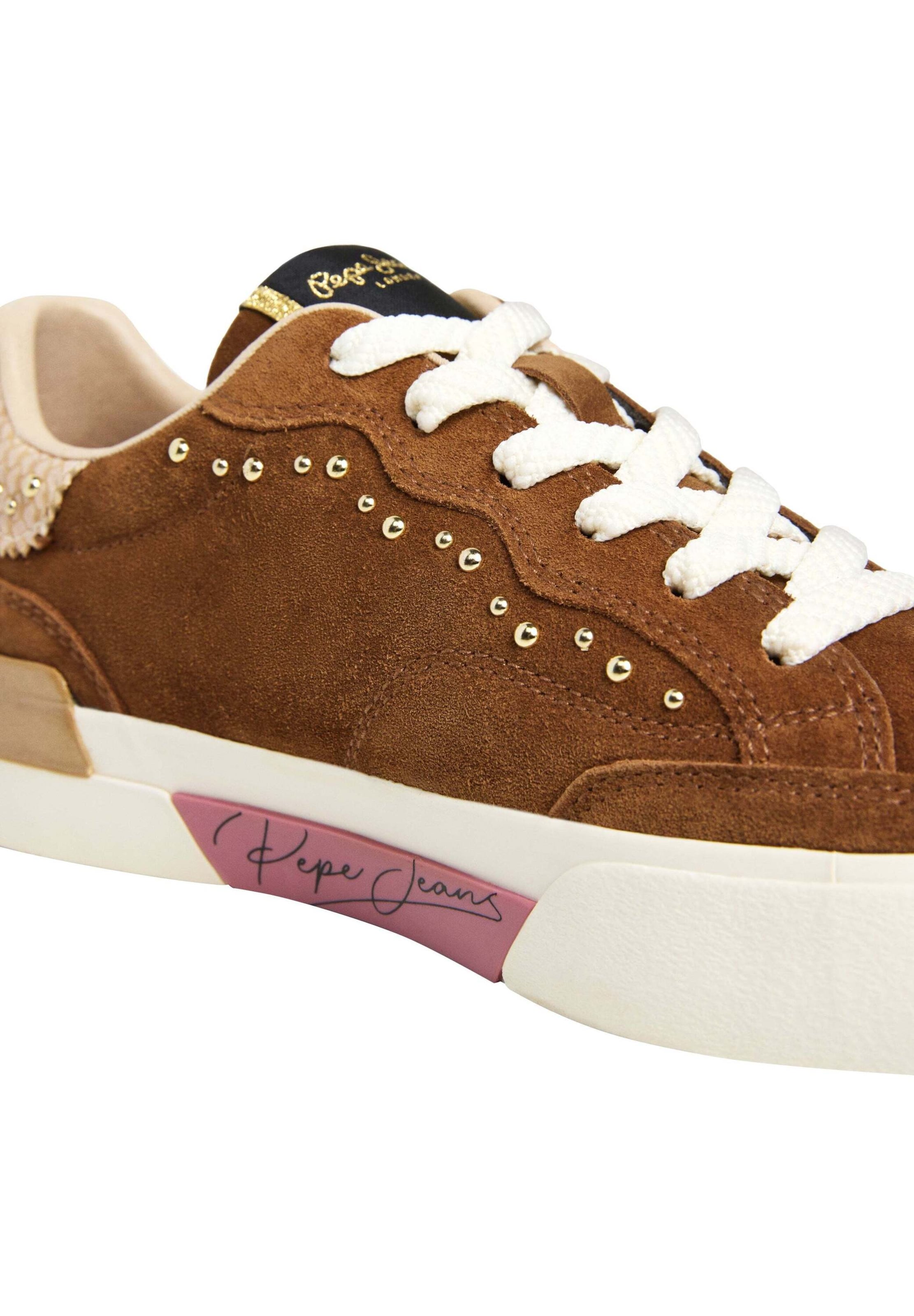 Pepe Jeans Sneaker 'Milan West' in Braun