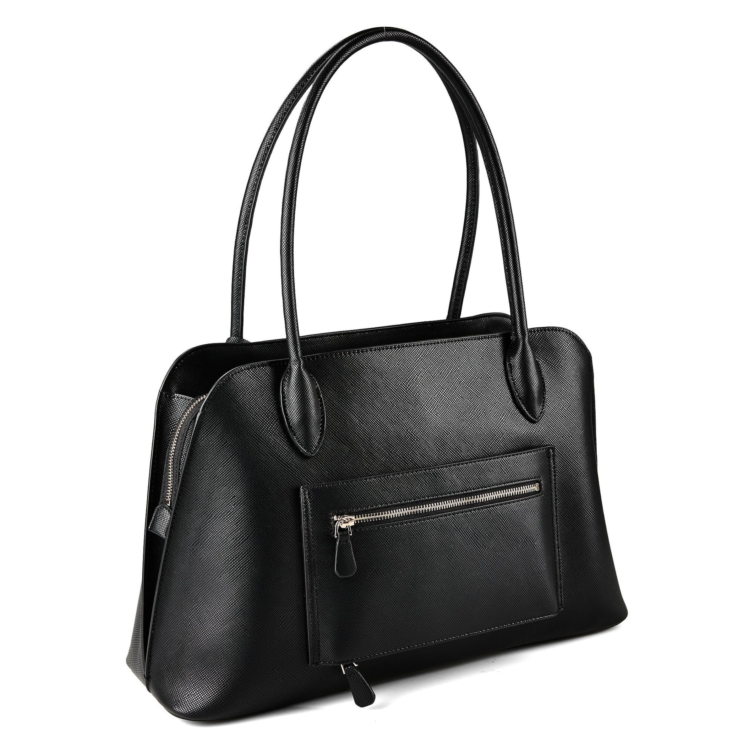 Borsa a spalla 'Patsie' di GUESS in nero