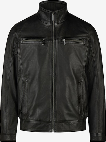 bugatti Between-Season Jacket in Black: front