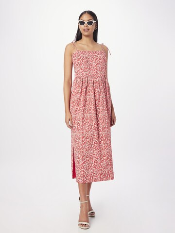 Rochie de vară de la People Tree pe roșu