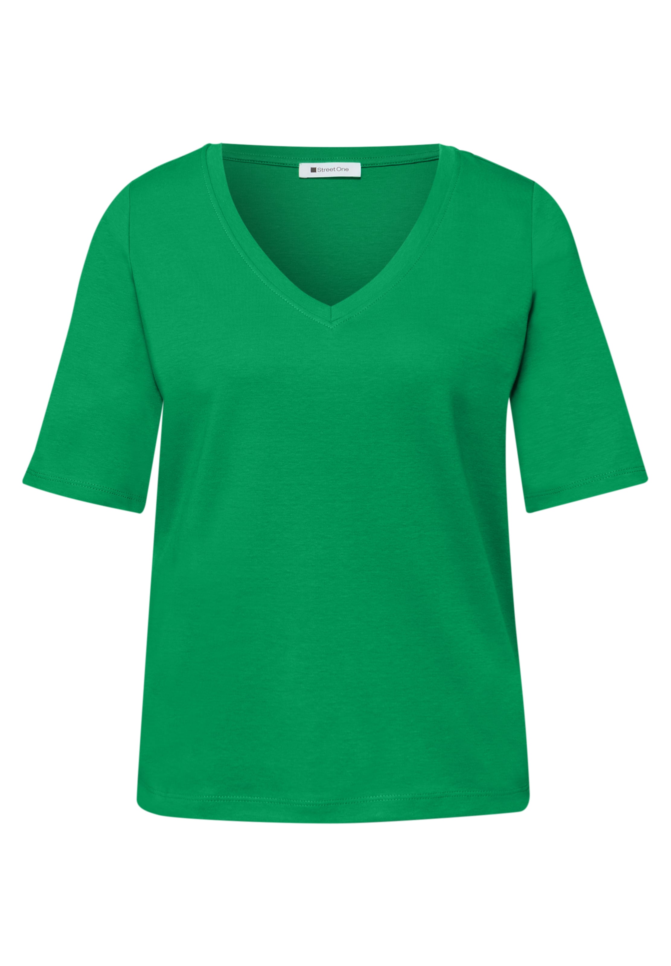 STREET ONE Shirt in Green: front