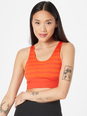 ADIDAS SPORTSWEAR Bralette Sports Bra 'Marimekko Light-Support Aero' in Orange