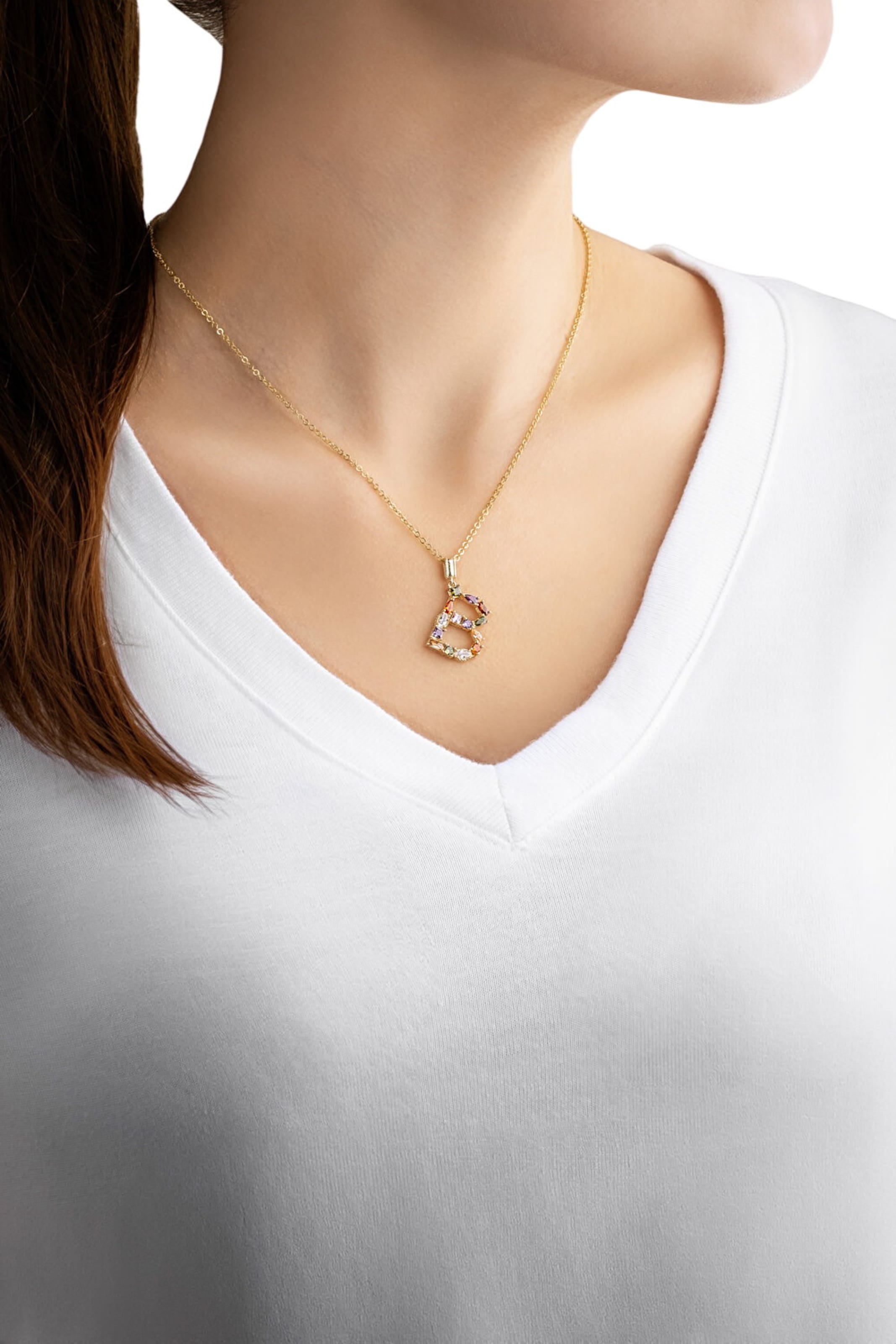 So Chic Necklace in Gold: front