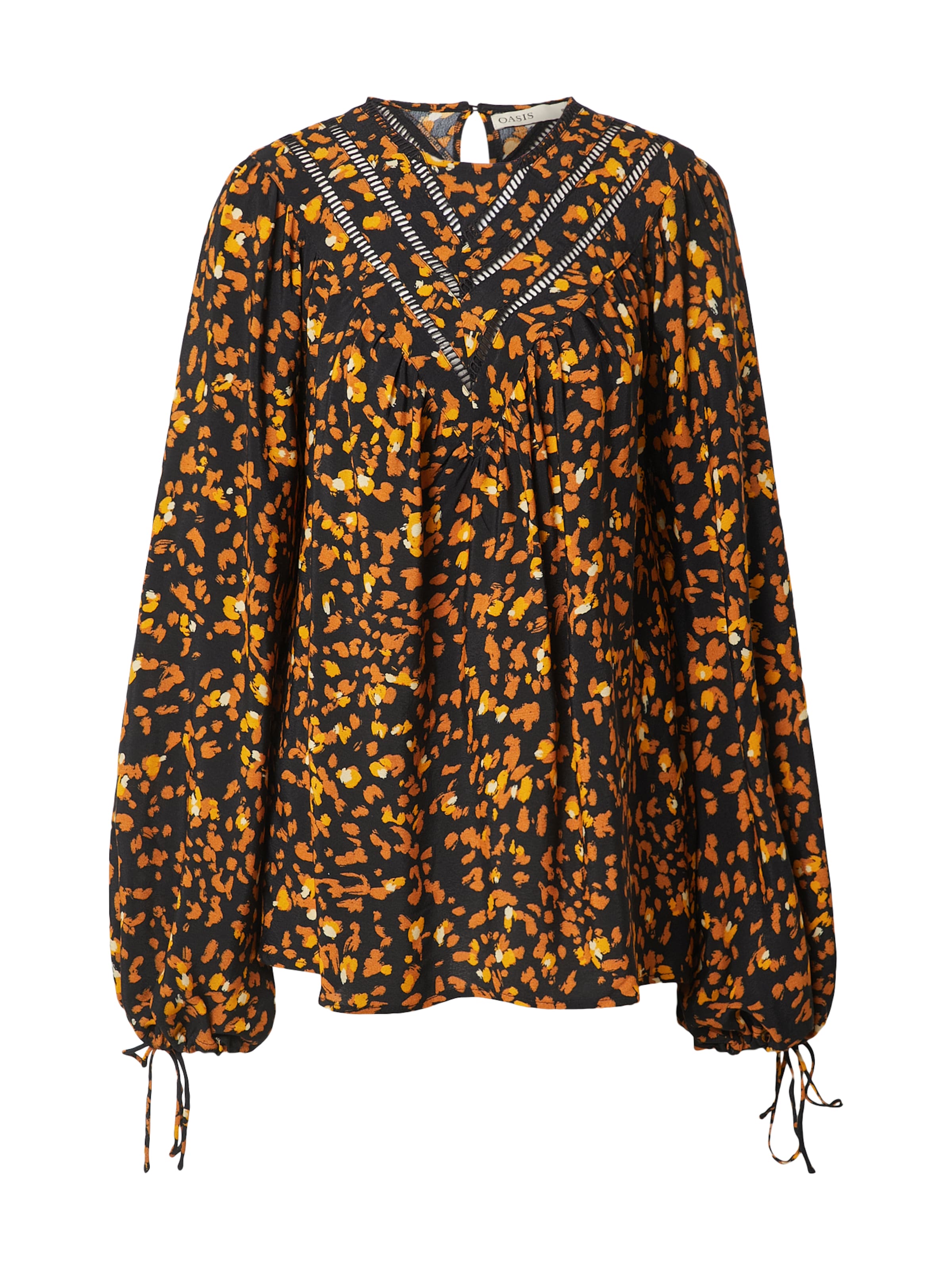 Bluză de la Oasis pe negru: față