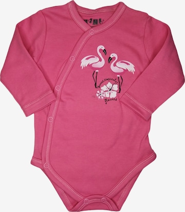 NINI Rompertje/body in Roze: voorkant