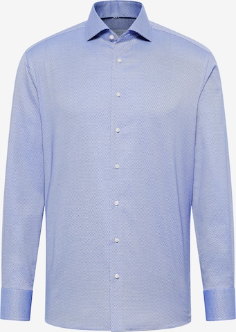 ETERNA Regular fit Business Shirt in Blue: front