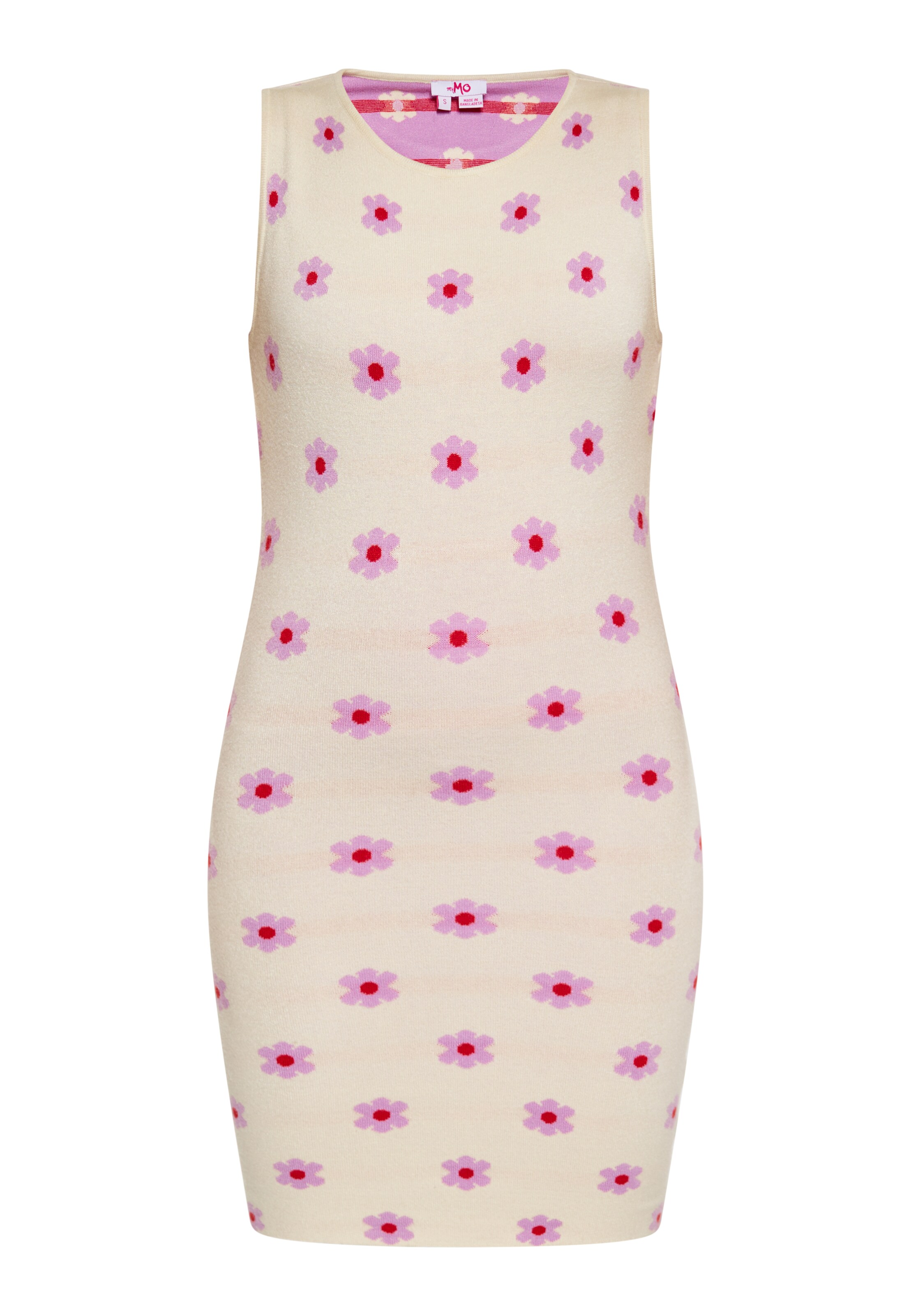 Robes en maille MYMO en beige : devant