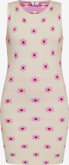 MYMO Úpletové šaty - krémová / eosin / červená, Produkt