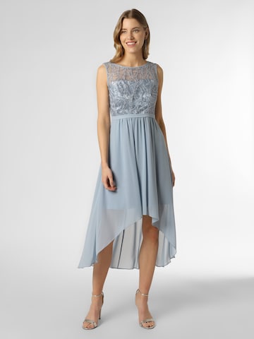 Marie Lund Evening Dress in Blue: front