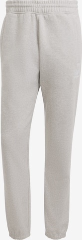 Pantalon 'Trefoil Essentials' ADIDAS ORIGINALS en gris : devant