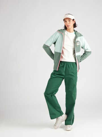 Kari Traa Athletic fleece jacket in Green